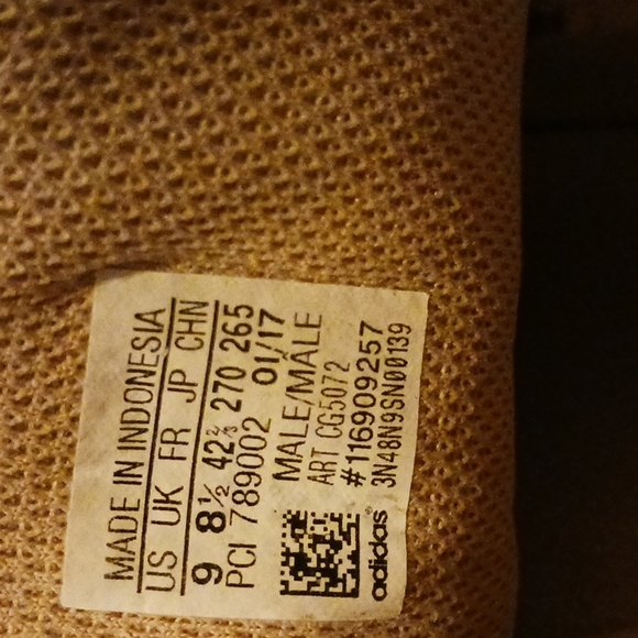 RARE🔥 Adidas Pro Model Khaki Brown Leather Vintage Basketball Sz 9 Men's Shoes - Picture 6 of 8